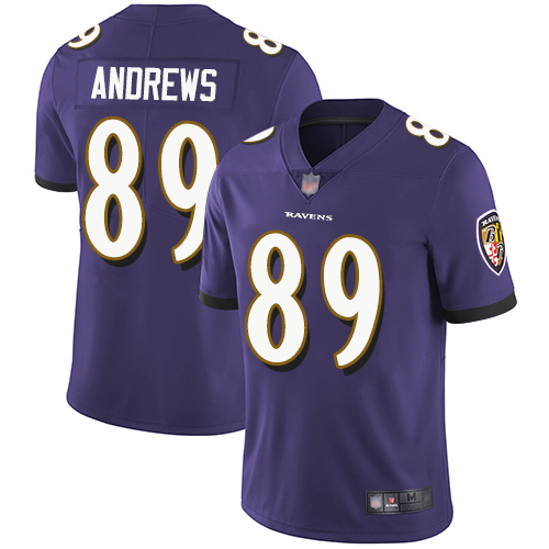 Baltimore Ravens Limited Purple Men Mark Andrews Home Jersey NFL Football 89 Vapor Untouchable